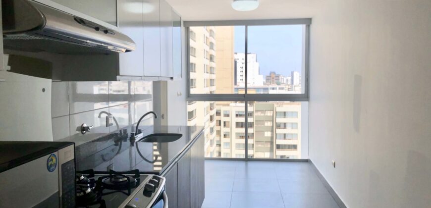 SE ALQUILA MODERNO DEPARTAMENTO EN CONDOMINIO CON LINDAS ÁREAS COMUNES