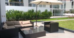 SE ALQUILA MODERNO DEPARTAMENTO EN CONDOMINIO CON LINDAS ÁREAS COMUNES
