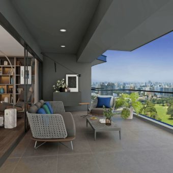 MODERNO PROYECTO DE DEPARTAMENTOS CON ESTILO ÚNICO CON VISTA AL GOLF Y OCÉANO EN SAN ISIDRO
