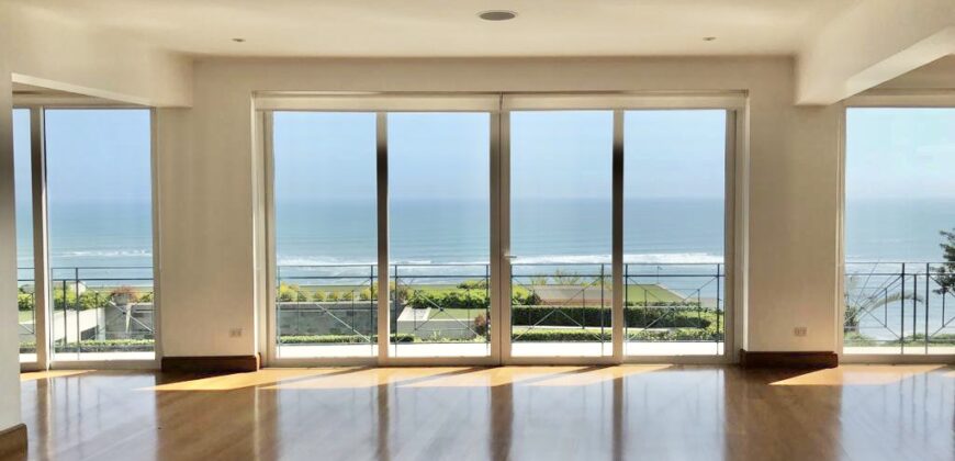 ESPECTACULAR DEPARTAMENTO FRENTE A MALECON PAZOS INMEJORABLE VISTA AL MAR CON TERRAZA