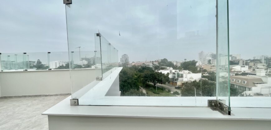 ESTRENO MODERNO PENTHOUSE DUPLEX CON TERRAZA FRENTE A EXCLUSIVO PARQUE