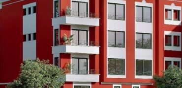 Frente a exclusivo parque moderno Proyecto de departamentos en San isidro