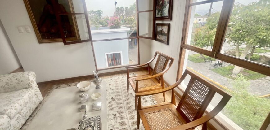 Encantador Departamento Colonial Barranco: Estilo Único Vistas Espectaculares