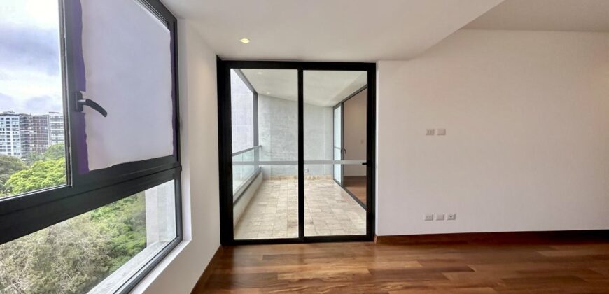 Venta de Moderno Departamento Estreno con Terraza con Vista a Parque