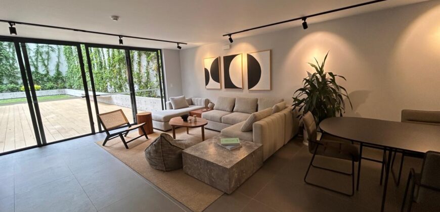 Venta de Moderno Departamento Estreno con Terraza con Vista a Parque