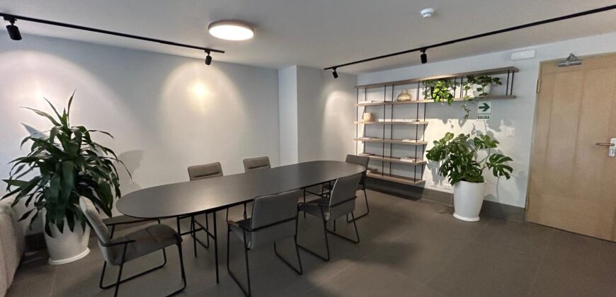 Venta de Moderno Departamento Estreno con Terraza con Vista a Parque