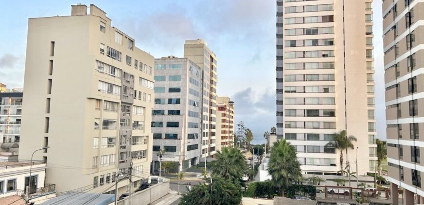 Alquiler de Moderno Departamento Miraflores con Terraza Muy Cerca a Malecon