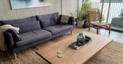 Se alquila moderno departamento amoblado con balcon en Barranco cerca a parque y malecon