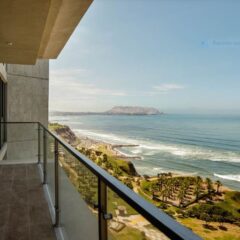 Venta de moderno duplex de estreno con espectacular vista a mar y areas comunes