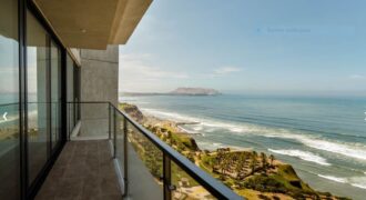 Venta de moderno duplex de estreno con espectacular vista a mar y areas comunes