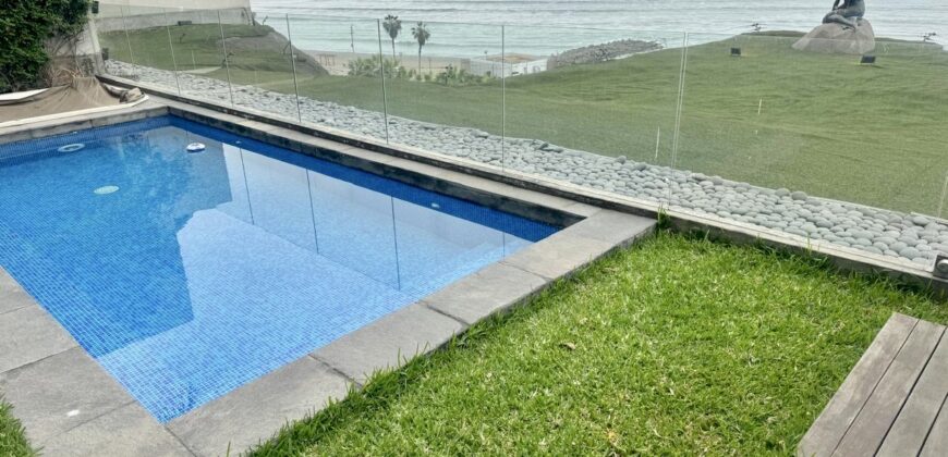 Se Vende Precioso Duplex con Espectacular Vista Al Mar con Jardin Piscina BBq en Malecon Pazos