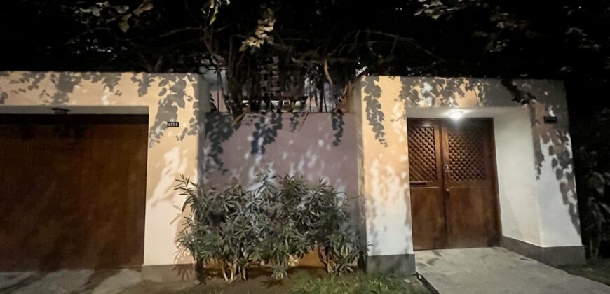 Se Vende Linda Casa en San Isidro con Terraza y Amplio Jardin en Choquehuanca