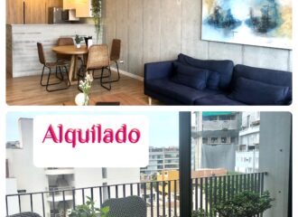 Se alquila moderno departamento amoblado con balcon en Barranco cerca a parque y malecon