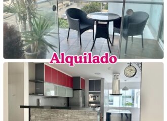 Alquiler de Moderno Departamento Miraflores con Terraza Muy Cerca a Malecon