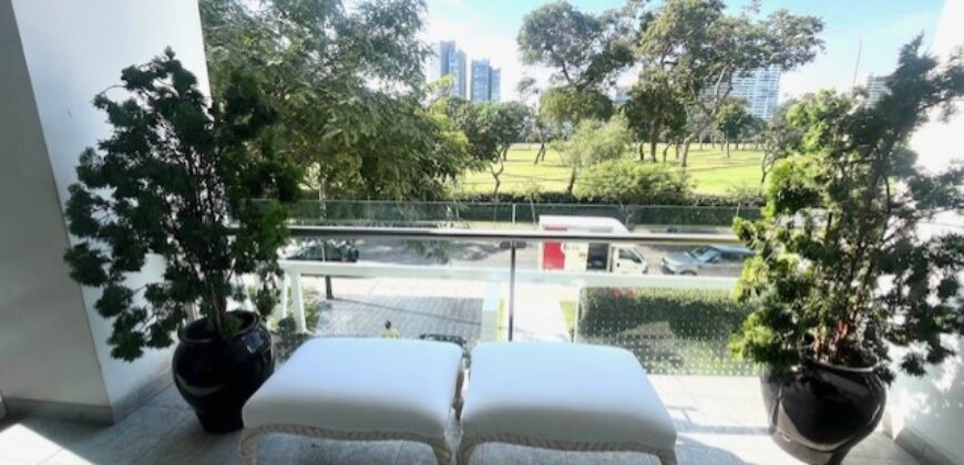 Se vende espectacular departamento con linda vista al Golf en San Gabriel Edifico Ciurlizza