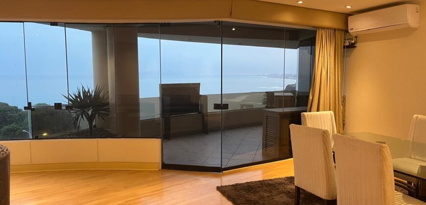 Se vende lindo dpto con espectacular vista al mar en Malecon de la Reserva