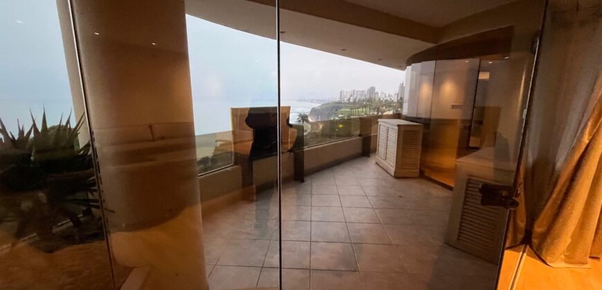 Se vende lindo dpto con espectacular vista al mar en Malecon de la Reserva